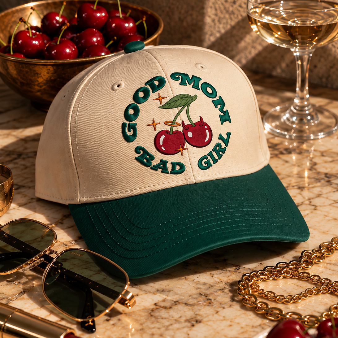 Good Mom Bad Girl Cap