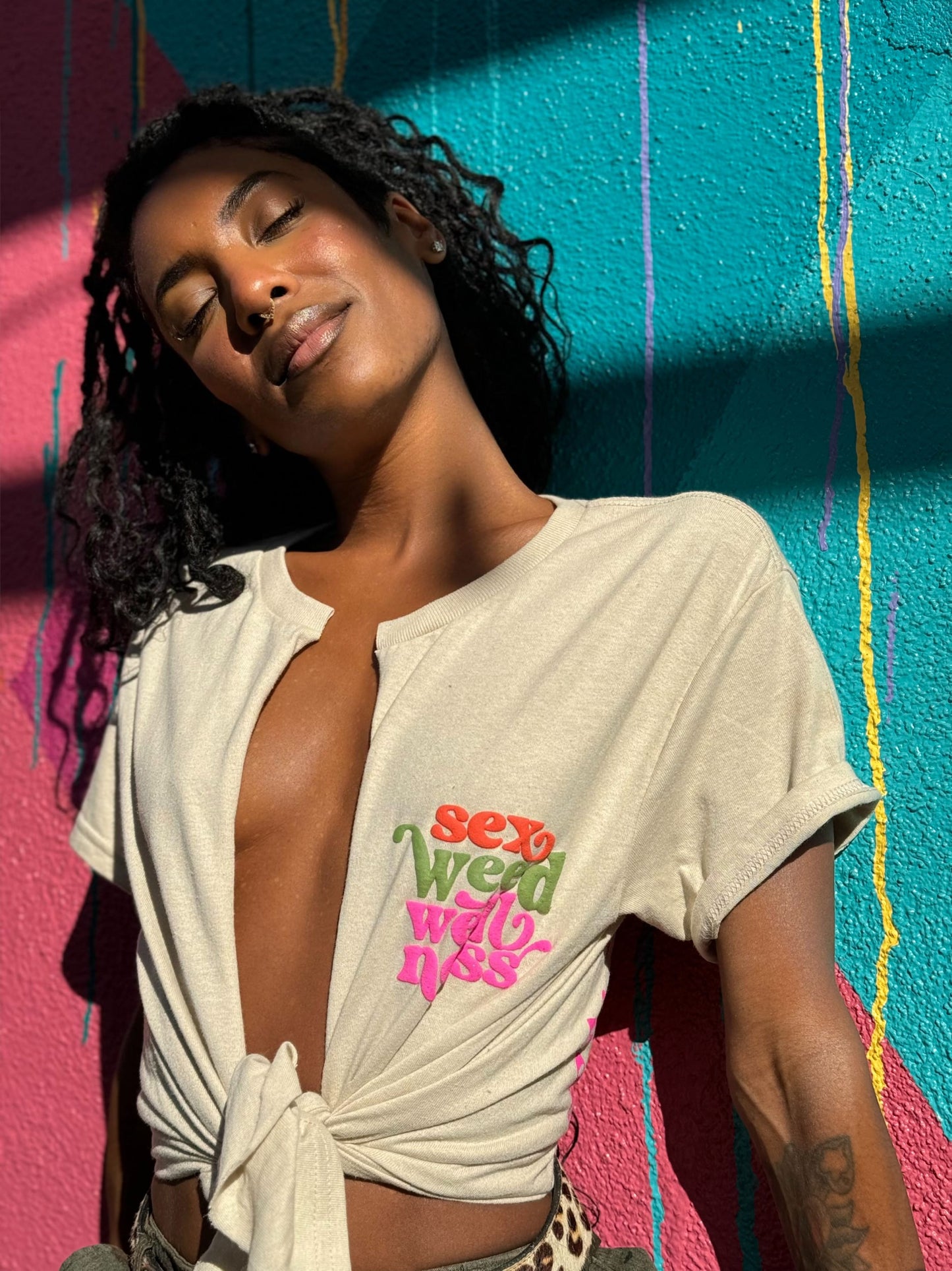Sex, Weed, Wellness short sleeve