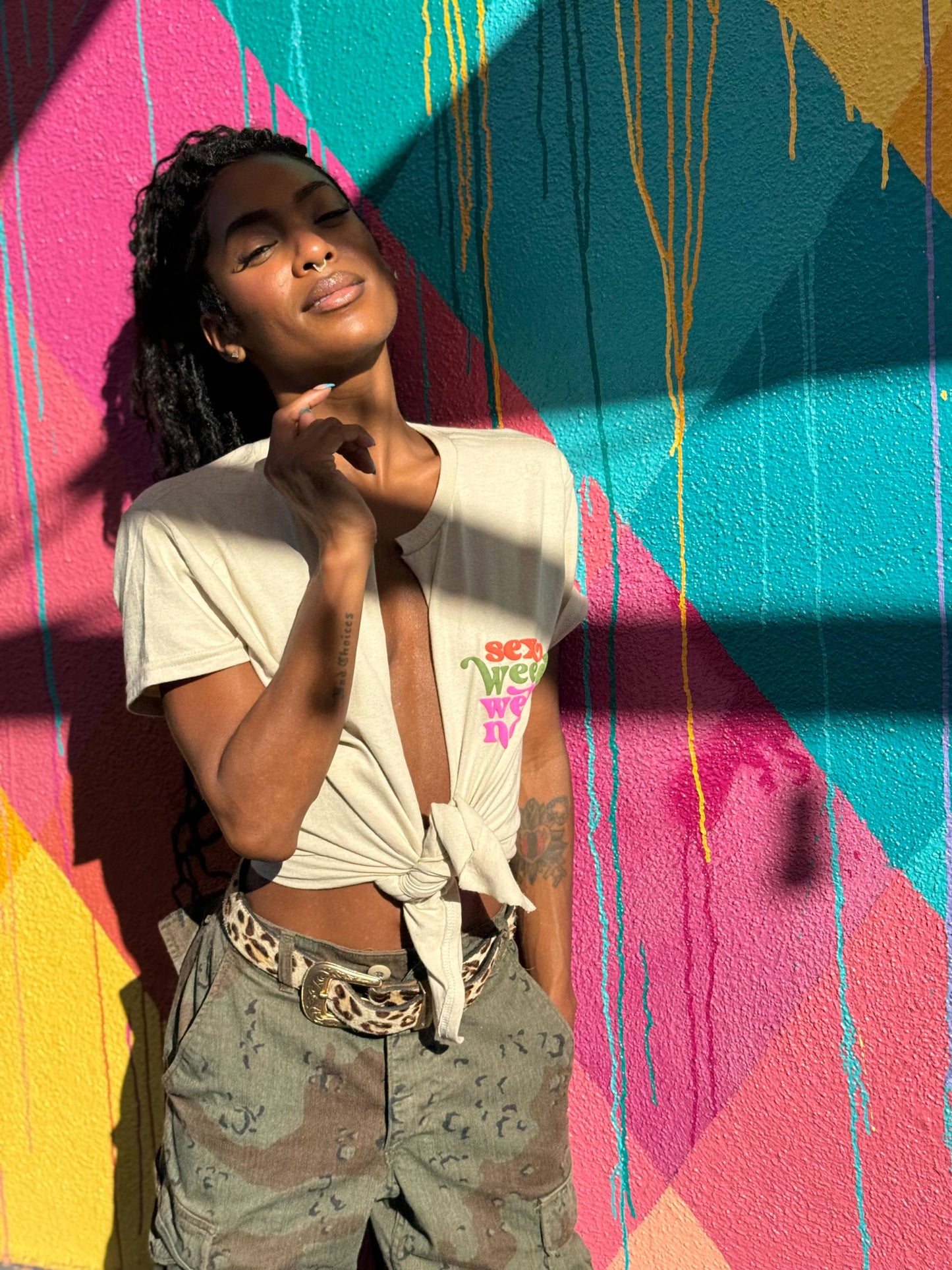 Sex, Weed, Wellness short sleeve