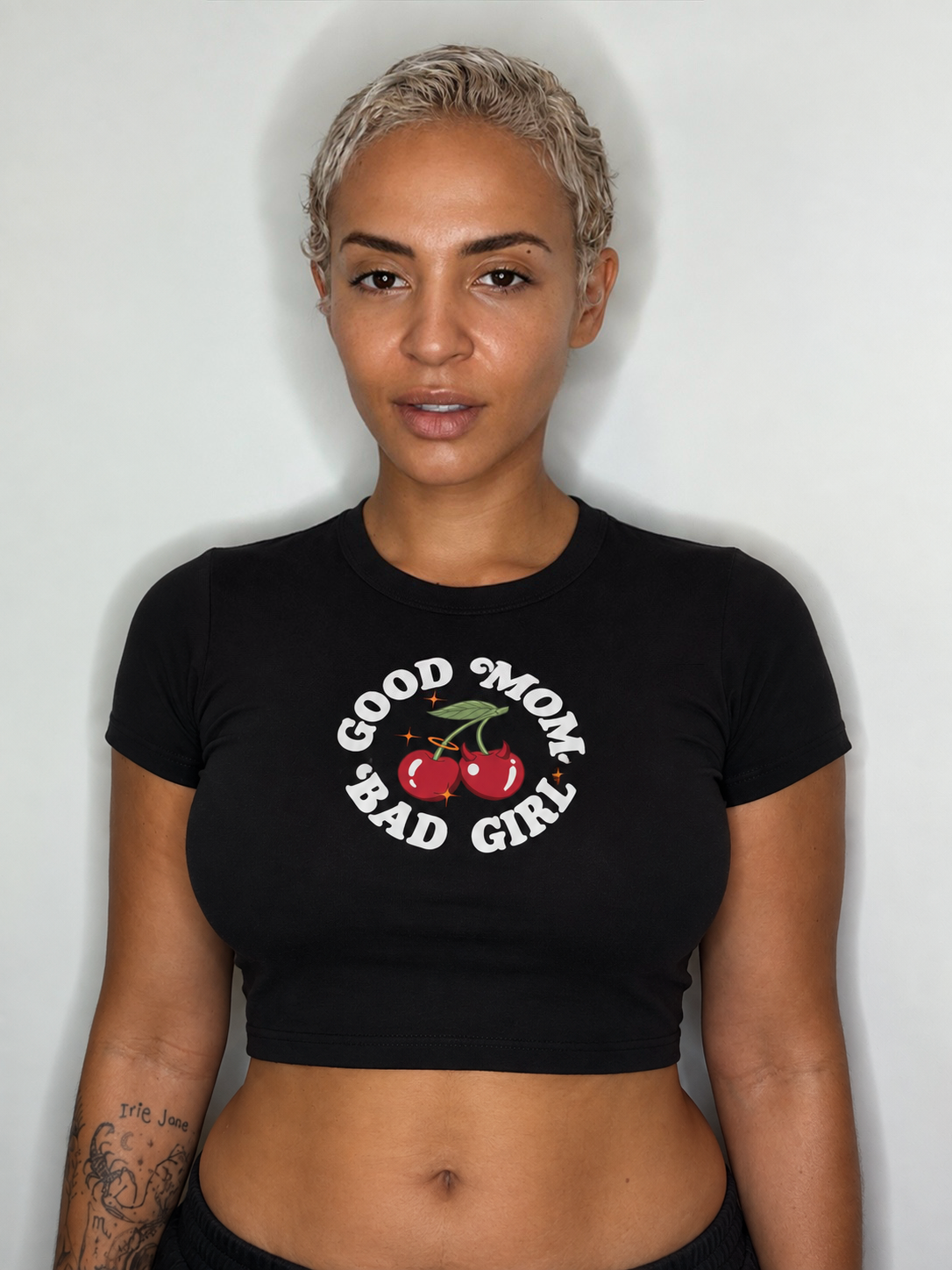 Good Moms Bad Girl Baby Tee