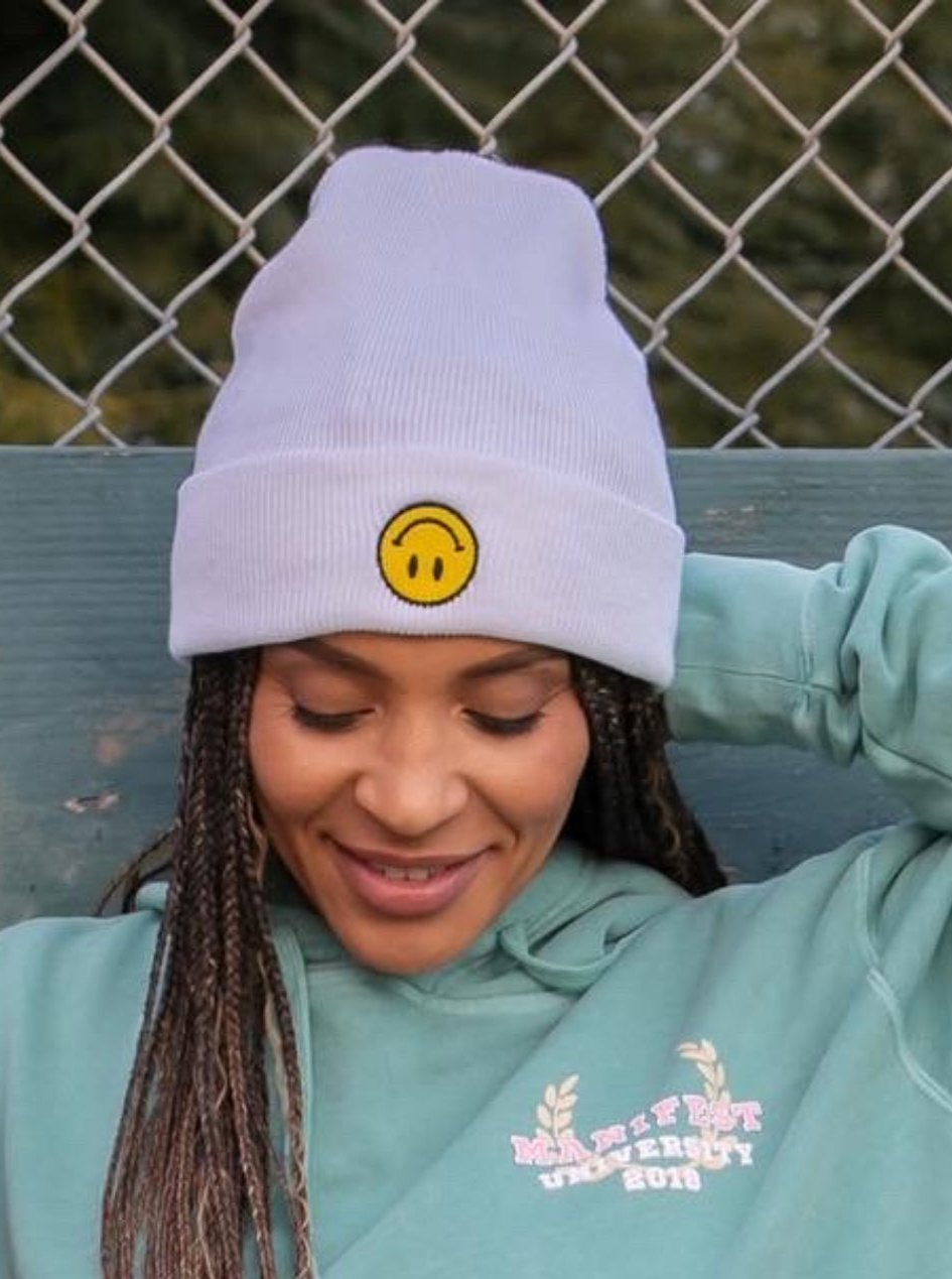 Happy Face Beanie