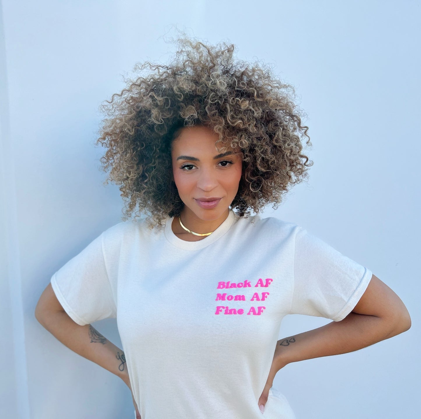 Black AF Tee (Natural)