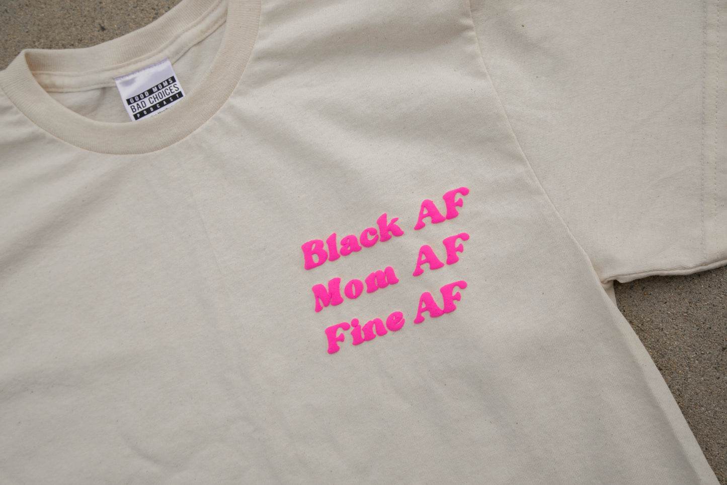 Black AF Tee (Natural)