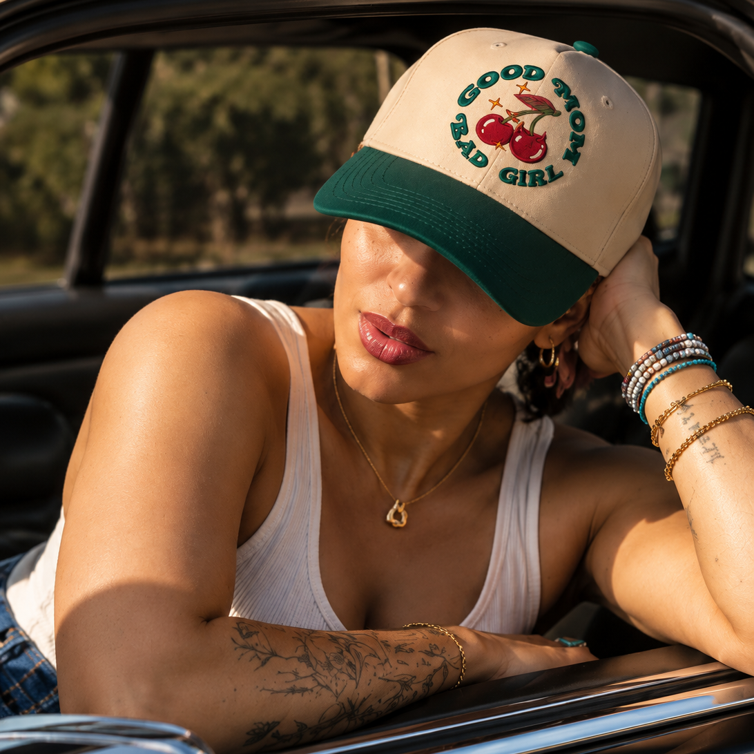 Good Mom Bad Girl Cap